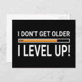 Ich werde nicht älter - ich werde besser! postkarte (Vorne/Hinten)