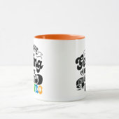 Ich werde nicht älter, ich werde retro tasse (Zentrum)