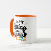 Ich werde nicht älter, ich werde retro tasse (Vorderseite Links)