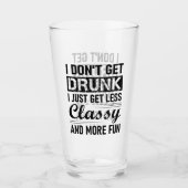 Ich werde nicht betrunken, ich werde einfach wenig glas (Vorderseite)