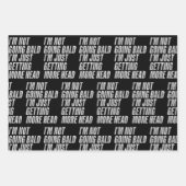 Ich werde nicht blass, ich werde nur mehr Kopf Geschenkpapier Set (Vorderseite 2)