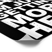 Ich werde nicht blass, ich werde nur mehr Kopf Poster (Ecke)