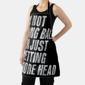 Ich werde nicht blass, ich werde nur mehr Kopf Schürze (InSitu)