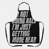 Ich werde nicht blass, ich werde nur mehr Kopf Schürze (Vorderseite)