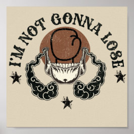 Ich werde nicht das Design von Posters & Prints ve Poster