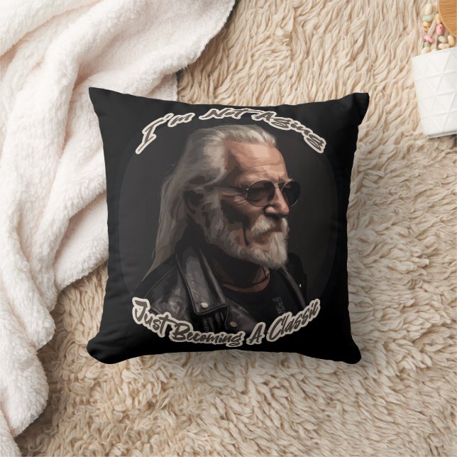 Ich werde nicht einfach nur ein Klassiker Kissen (Decke)