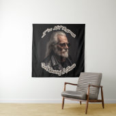 Ich werde nicht einfach nur ein Klassiker Wandteppich (Beispiel)