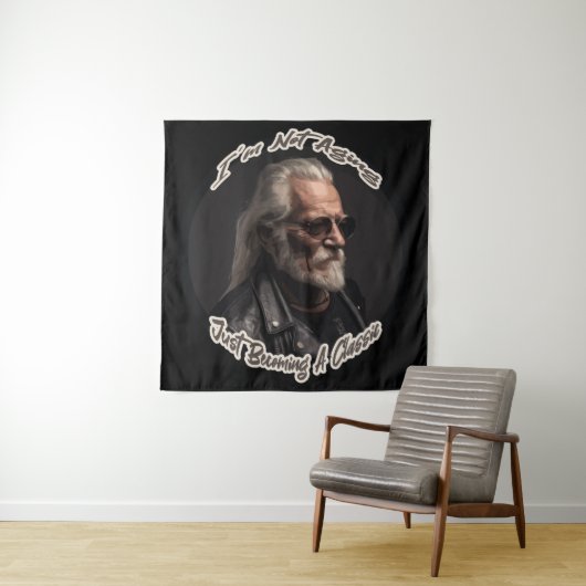 Ich werde nicht einfach nur ein Klassiker Wandteppich (Beispiel)