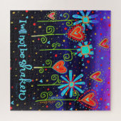 Ich werde nicht erschüttert Inspirivity Förderung  Puzzle (Horizontal)