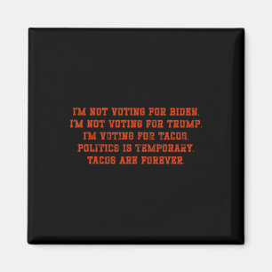 Ich werde nicht für Biden stimmen, ich werde nicht Magnet