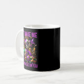 Ich werde nicht ganz voodoo-dunkel kaffeetasse (Vorderseite Links)