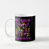 Ich werde nicht ganz voodoo-dunkel kaffeetasse (Links)