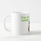 Ich werde nicht geneigt, um zur Reife Kaffeetasse (Links)