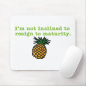 Ich werde nicht geneigt, um zur Reife Mousepad (Mit Mouse)