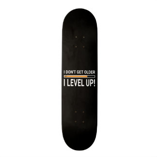 Ich werde nicht - I waagerecht ausgerichtetes Skateboard
