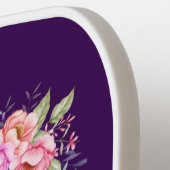 "Ich werde nicht Versagt" Lila Pickleball-Paddel Pickleball Schläger (Linke Seite)