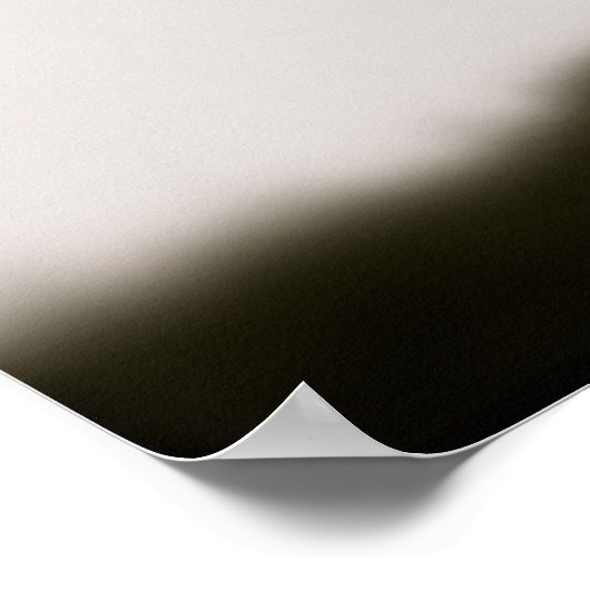 "Ich werde nicht warten" Poster (Ecke)