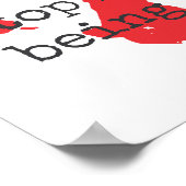 Ich werde nicht Wut und Bitterkeit Gelassen - Insp Poster (Ecke)