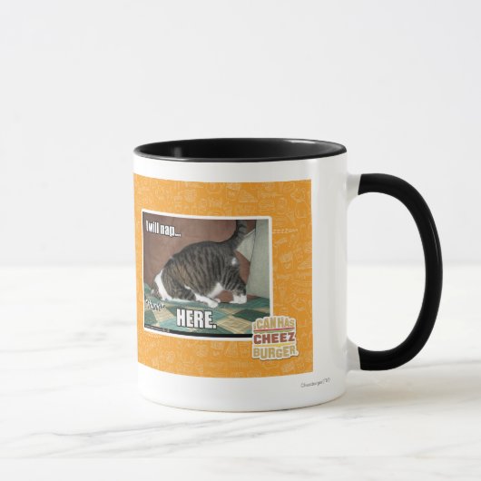 Ich werde Nickerchen hier Tasse (Rechts)