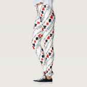 Ich werde nie müde von dem großen Spiel der Brücke Leggings (Links)