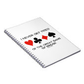 Ich werde nie müde von dem großen Spiel der Brücke Notizblock (Rechte Seite)