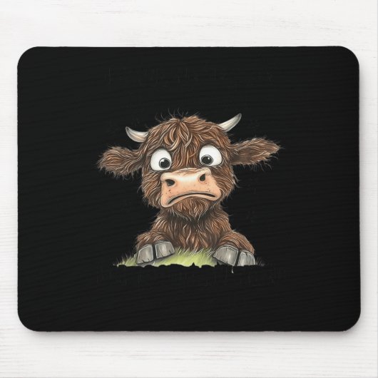 Ich werde nie über dem Hügel sein, ich bin zu dunk Mousepad (Vorne)