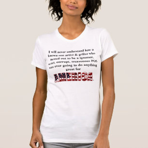 Ich werde nie verstehen, wie ein bekannter Betrüge T-Shirt