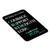 Ich werde PCOS Magnet schlagen (Rechte Seite)