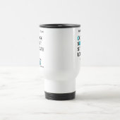 Ich werde ... POTS schlagen Reisebecher (Mittel)
