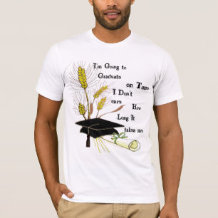 Ich werde pünktlich studieren T-Shirt