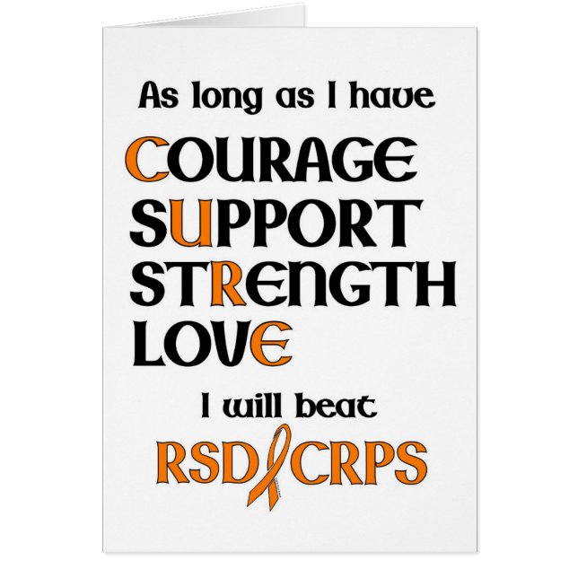 Ich werde RSD/CRPS schlagen (Vorne)