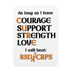 Ich werde RSD/CRPS schlagen Magnet