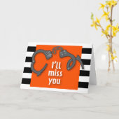 Ich werde Sie als Co-Worker vermissen Karte (Gelbe Blume)