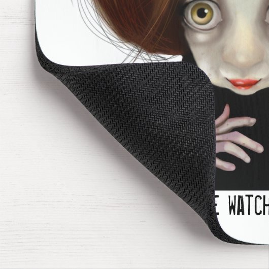 Ich werde Sie aufpassen Mousepad (Ecke)