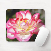 Ich werde Sie immer und für immer Liebe Mousepad R (Mit Mouse)