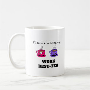 Ich werde Sie verpassen, mein Untersetzer zum best Kaffeetasse