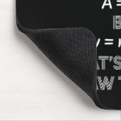 Ich werde sogar das tun, wo ich die Grenze ziehe M Mousepad (Ecke)