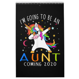 Ich werde Tante - Geschenk für angehende Tante 202 Kalender