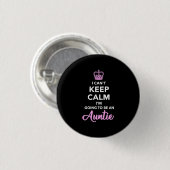 Ich werde Tante werden Button (Vorne & Hinten)