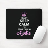 Ich werde Tante werden Mousepad (Mit Mouse)