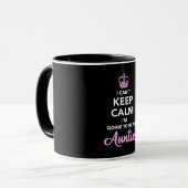 Ich werde Tante werden Tasse (Vorderseite Links)