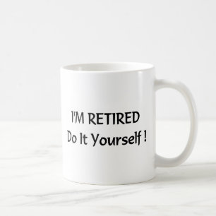 Ich werde tue es sich zurückgezogen! kaffeetasse