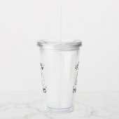 Ich werde untergraben! acryltrinkbecher (Rechts)