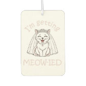 Ich werde untergraben! autolufterfrischer (Vorderseite)