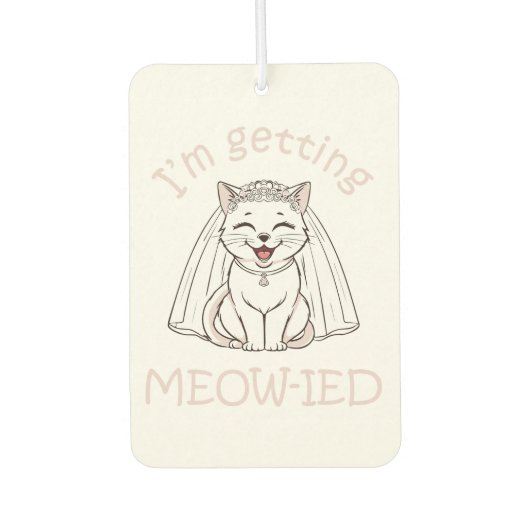 Ich werde untergraben! autolufterfrischer (Vorderseite)