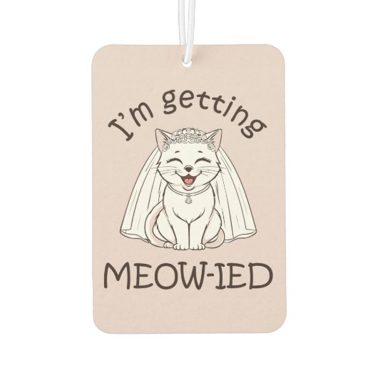 Ich werde untergraben! autolufterfrischer (Rückseite)