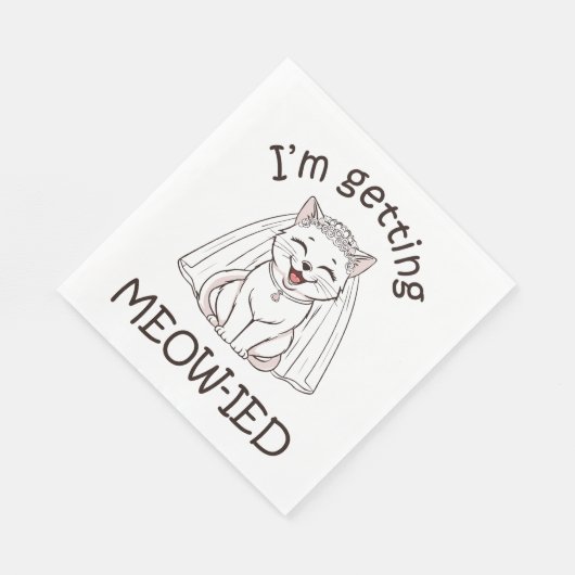 Ich werde untergraben! serviette (Ecke)