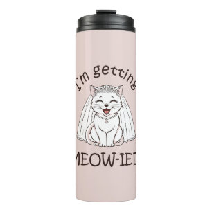 Ich werde untergraben! thermosbecher