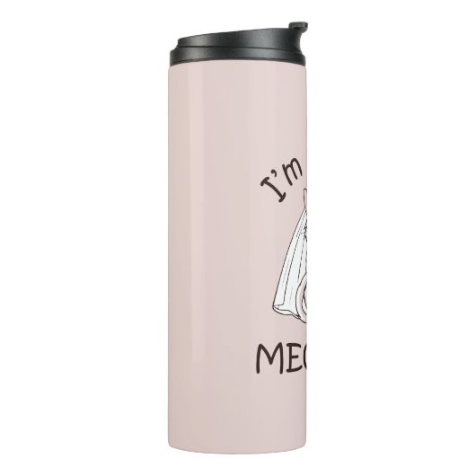 Ich werde untergraben! thermosbecher (Nach links gedreht)