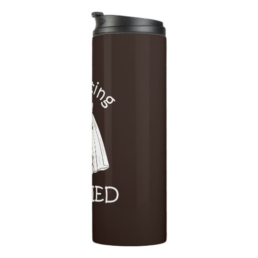 Ich werde untergraben! thermosbecher (Nach rechts gedreht)